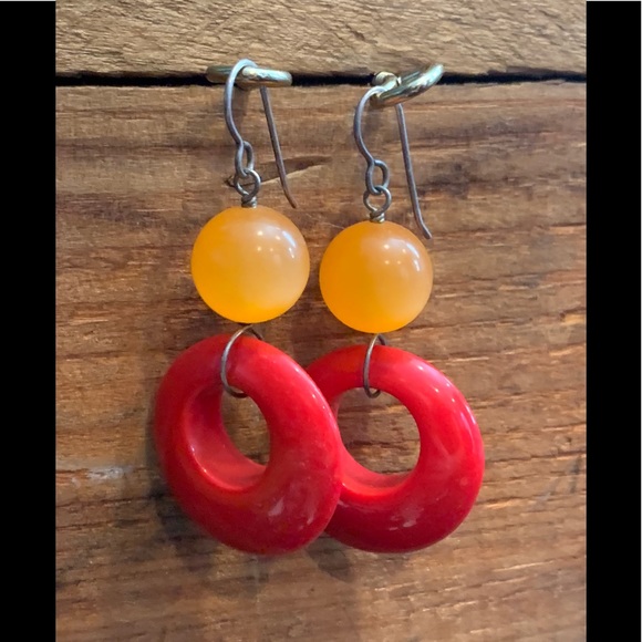 Retro earrings - Picture 2 of 2